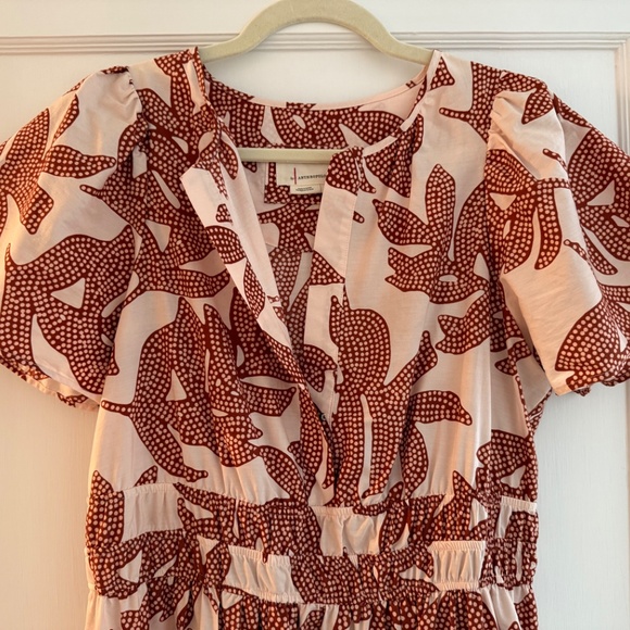 Anthropologie Somerset Maxi Dress, Size Medium, Color "Neutral" - Picture 5 of 6